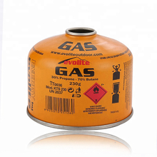 Camping Gas 190g 227g 450g Canister Gas Cartridge with EN417 Threaded Valve for Gas Stove