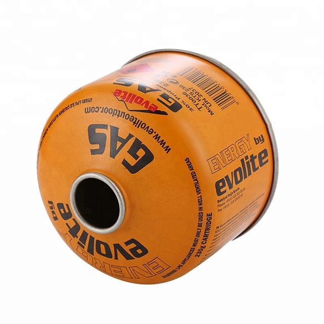 Camping Gas 190g 227g 450g Canister Gas Cartridge with EN417 Threaded
