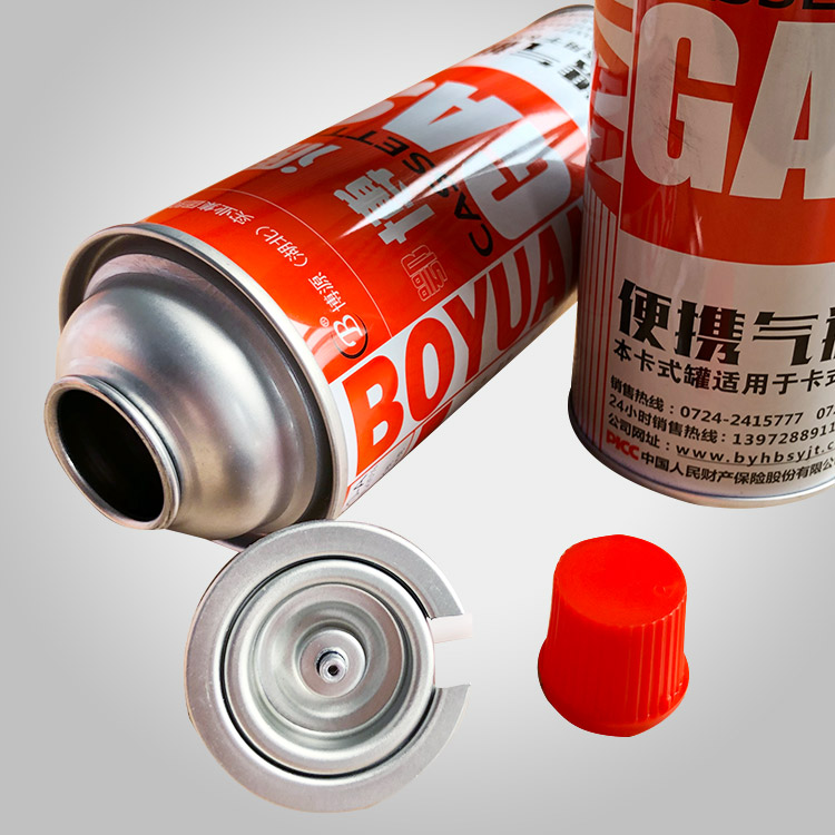 One Inch Portable Butane Gas Stove Valve for Cooking Camping Stove Valve Cartridge Tin Cans