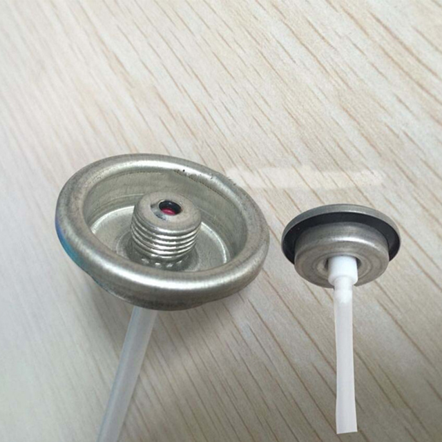 One Inch Female Aerosol Refrigerant Gas Can Valve Buy Aerosol Can